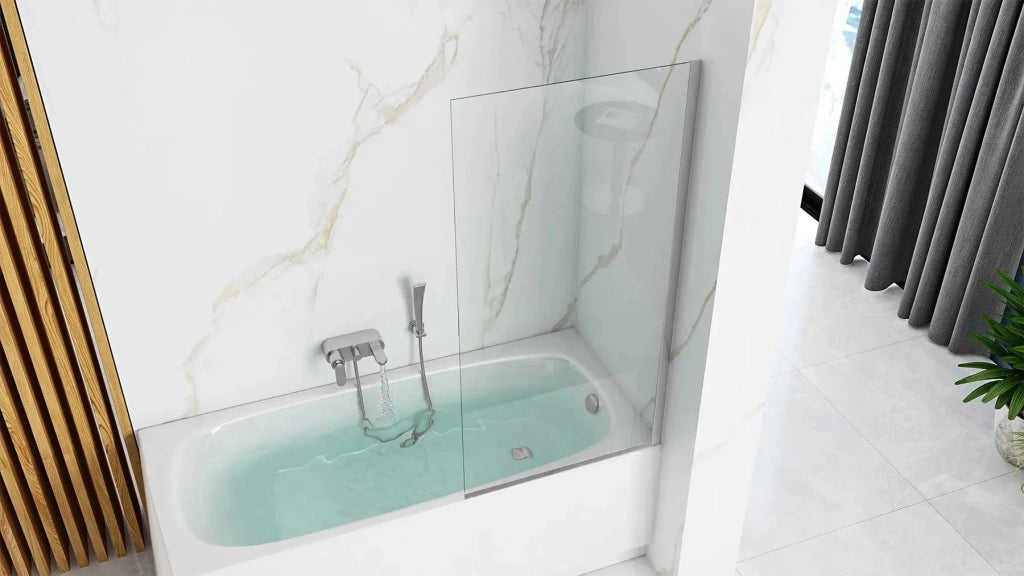 Schermo Vasca Mobile Rea Lagos 70 Chrome