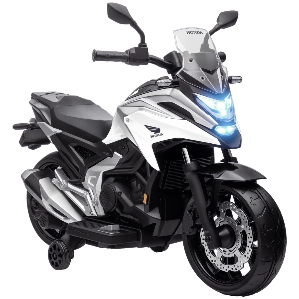 Moto elettrica per bambini ¨C zephmum ¨C bianco