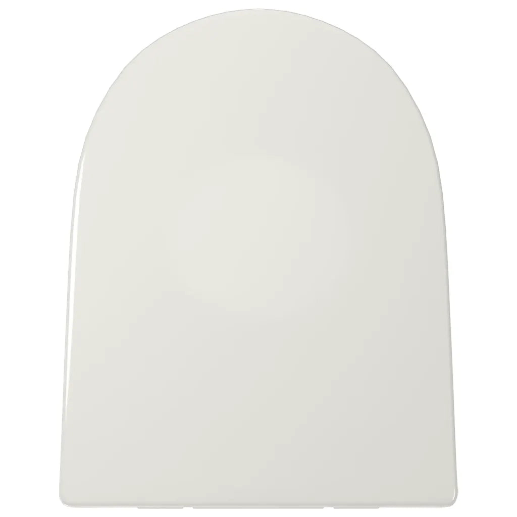 Copriwater Ammortizzato e Sgancio Rapido Bianco Quadrato  cod mxl 54305