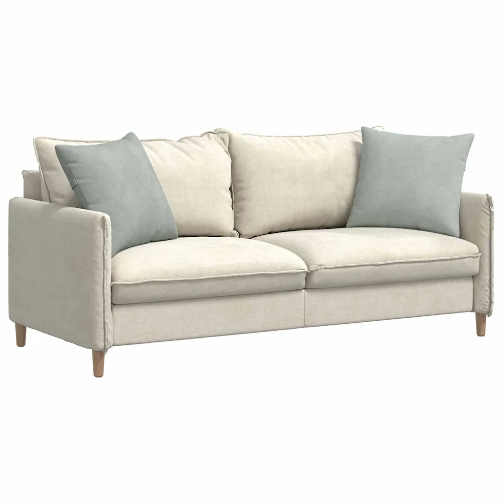 Cuscini da Divano 2 pz-Set di 2 Cuscini per Sofa Grigio chiaro 50 x 50 cm 178688