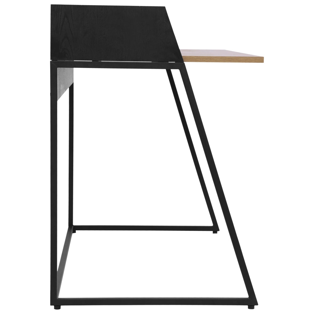 Scrivania in legno e nero CHARLES