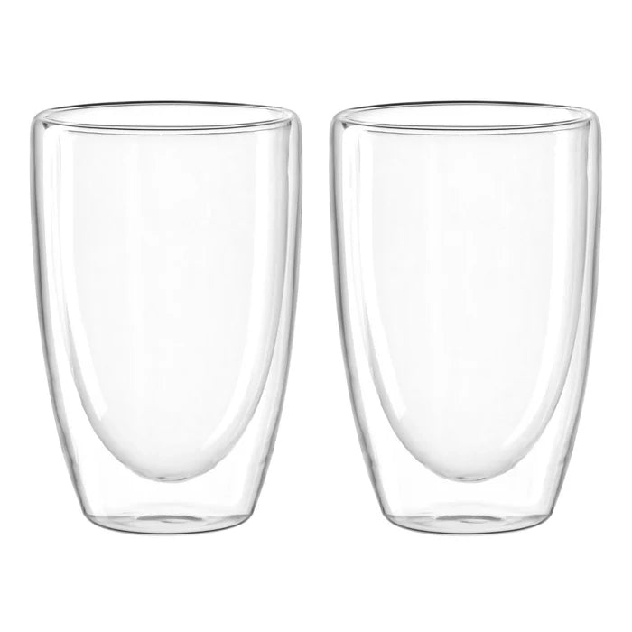 Bicchieri doppia parete set di 2 di 400 ml
