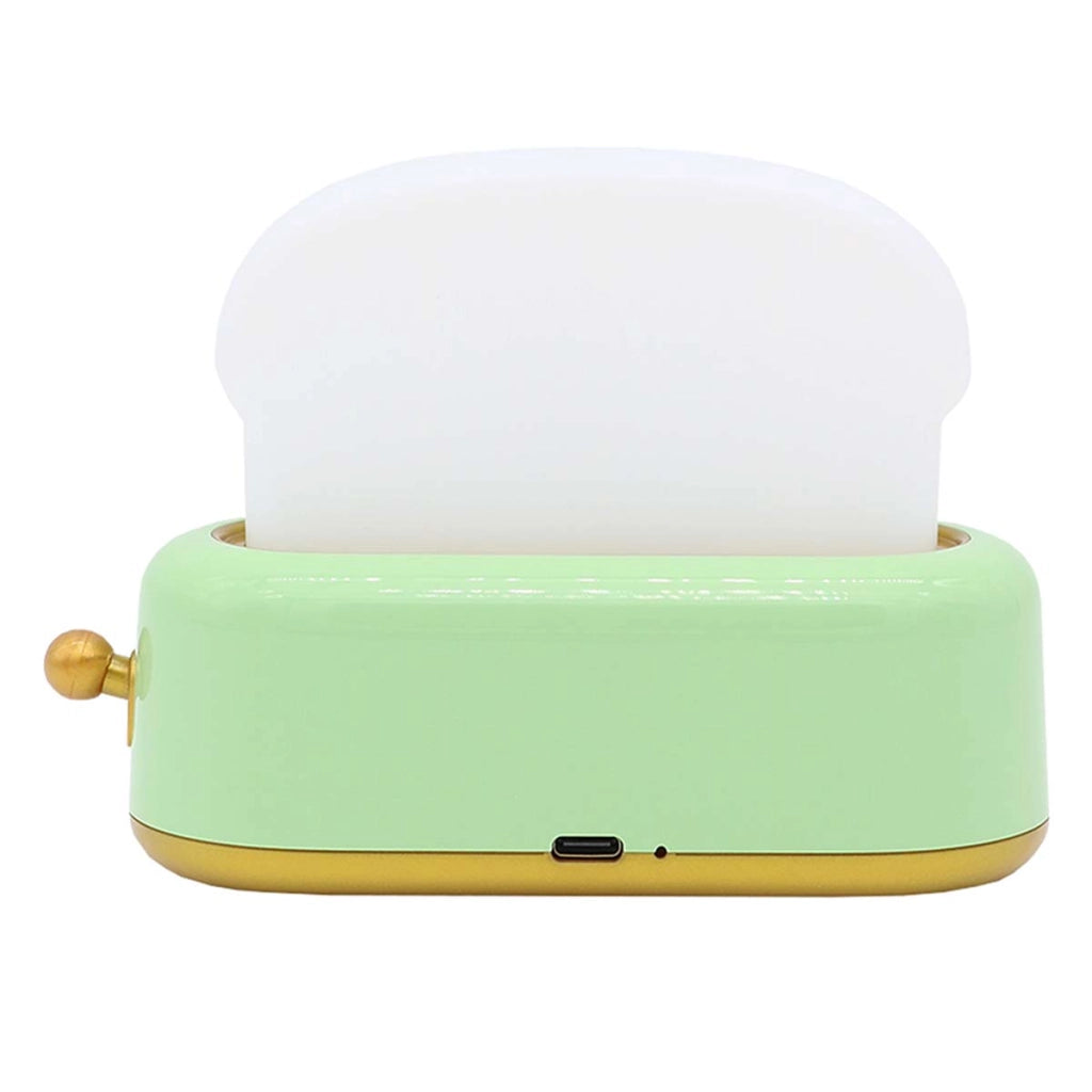 Luce notturna per bambini, atmosfera dolce e rilassante Belyo Toast Divertente Bianco / Verde Wondee