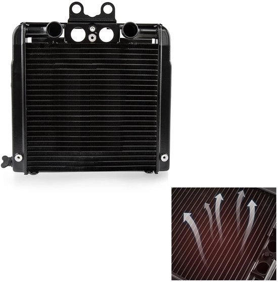 Raffreddamento Olio Radiatore - V-Rod Raffreddamento - Costruzione Robusta - Adatto per Harley - Regolazione Temperatura Efficiente - Ideale per V...