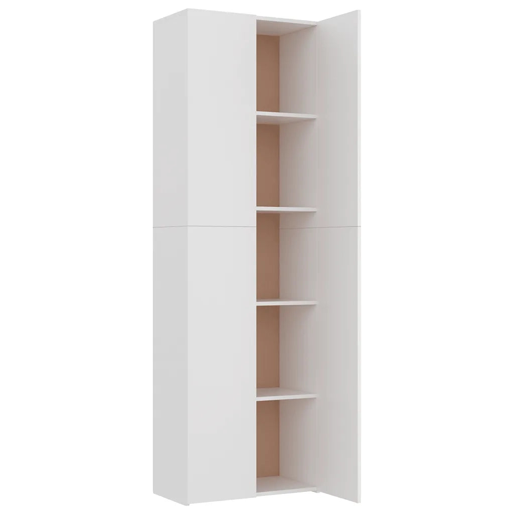 Armadio per Ufficio Bianco 60x32x190 cm in Legno Multistrato CFW9724140