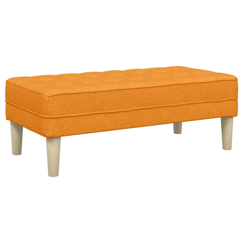 Set di divani 2 pz Giallo Scuro Poliestere 3329260