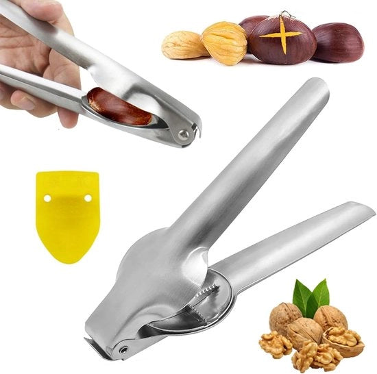 Notenkraker premium in acciaio inox 304.