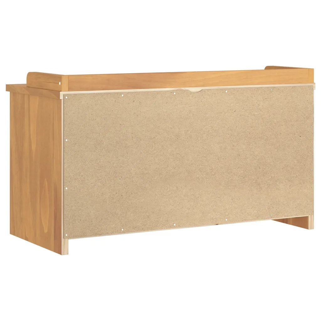 Panca da Corridoio SANDNES 87x40x50 cm Legno Massello di Pino