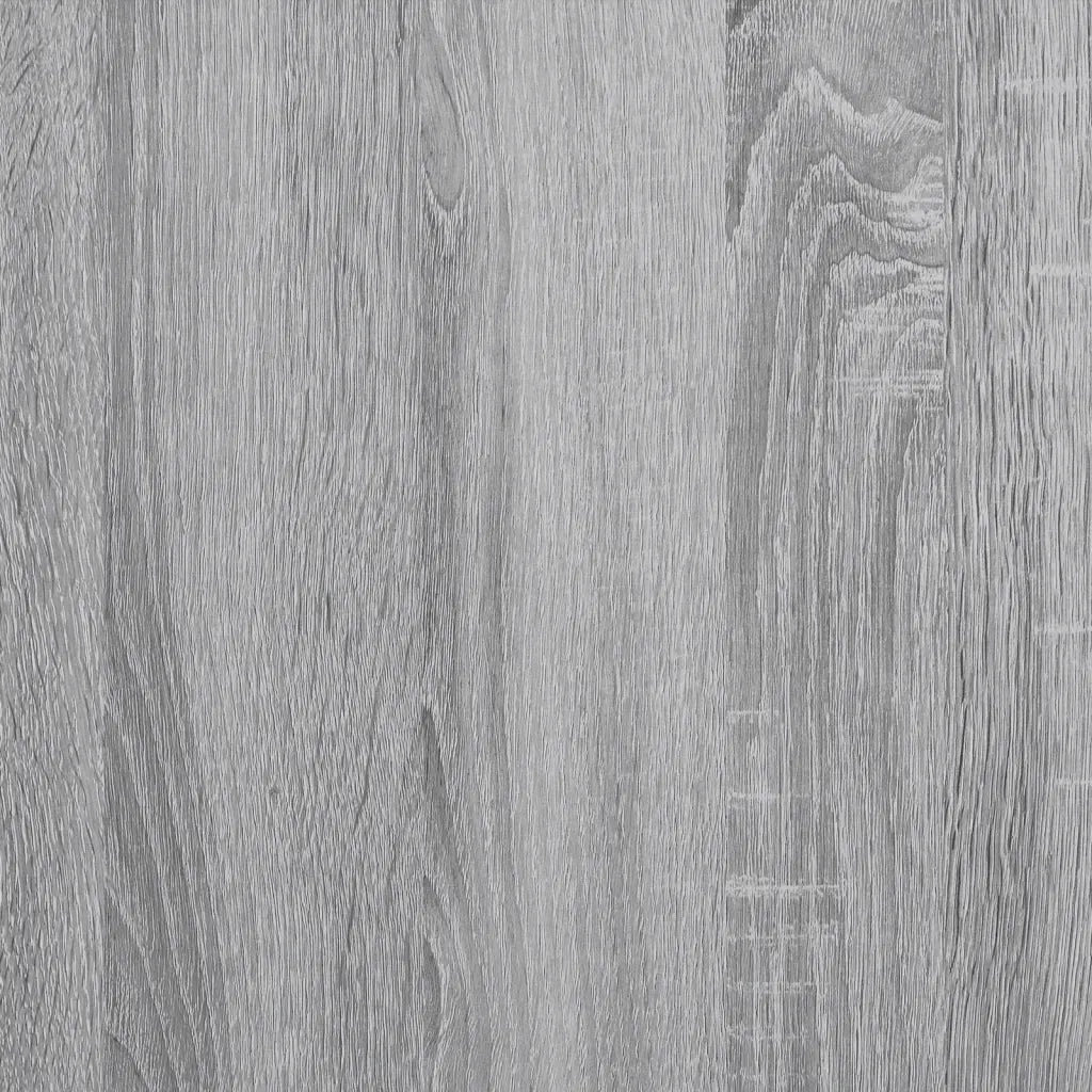 Cornice per Camino Grigio Sonoma 100x20x100 cm in Truciolato 854576
