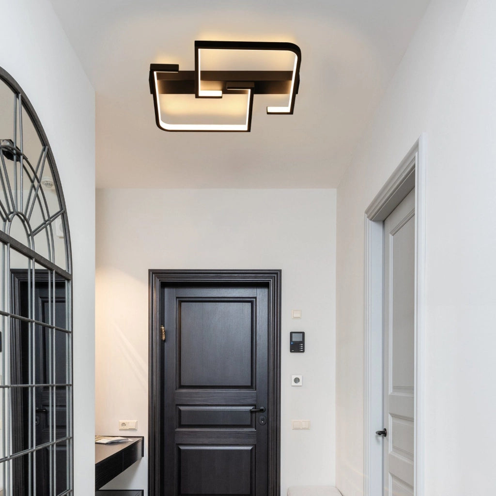 ZMH Lampada da soffitto a LED da 19 W con telecomando e cambio colore