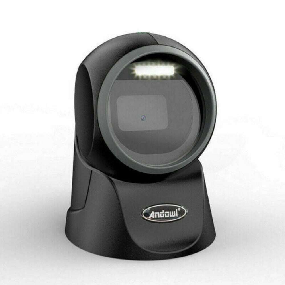 Trade Shop - Scanner Barcode Lettore Di Codici A Barre Qr Code 1d 2d Usb Da Tavolo Q-sm50 -