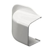 CURVA TERMINALE A MURO PER CONDIZIONAMENTO IN PVC - 65XH50 MM  - GIS