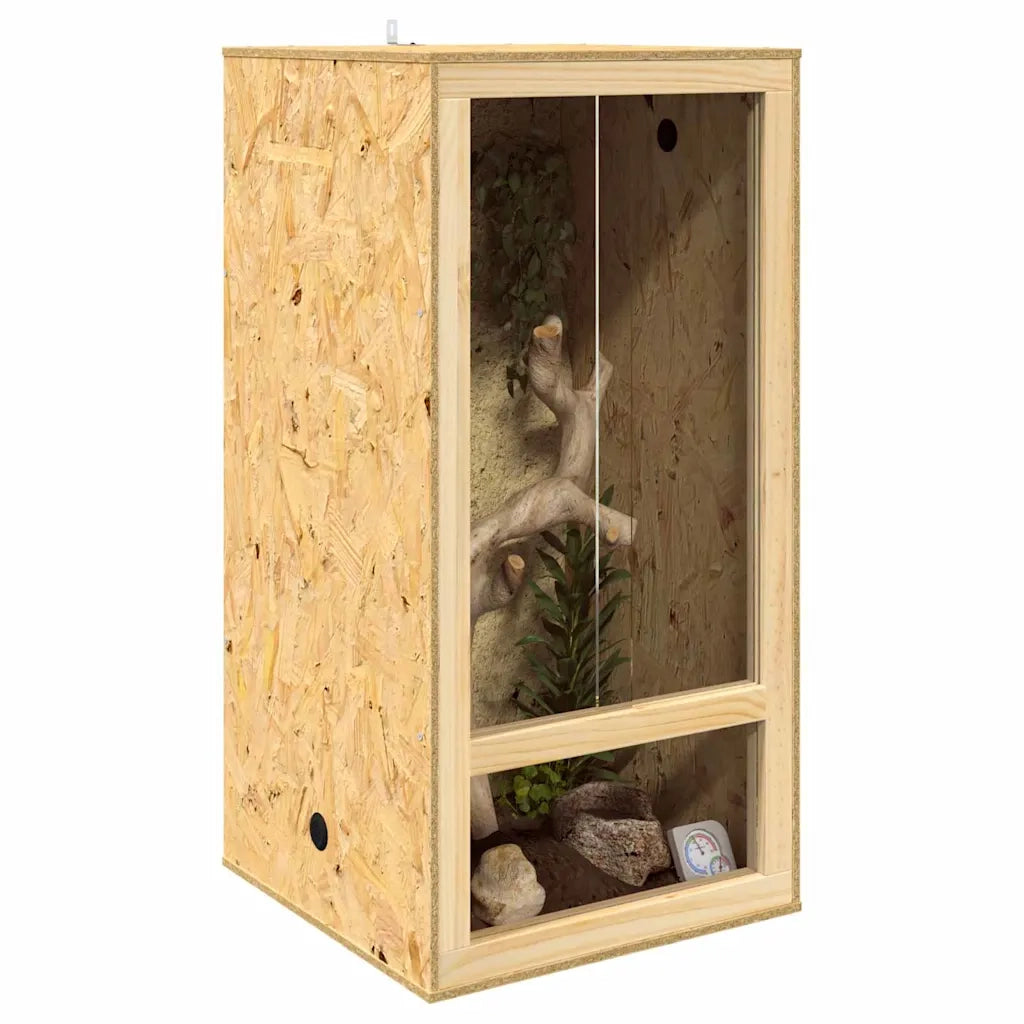 Terrario Marrone 50 x 50 x 100 cm OSB CFW3414837