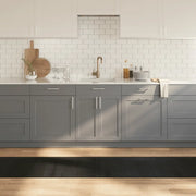 Tappeto Rettangolare Nero 60x1000 cm in Bambù 376858