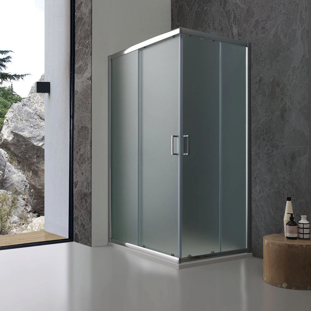 Box doccia 70x90 in cristallo opaco