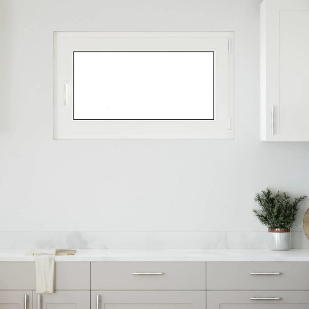Finestra per Soffitta RISOR 100 x 60 cm PVC e Vetro Bianco CFW5805097