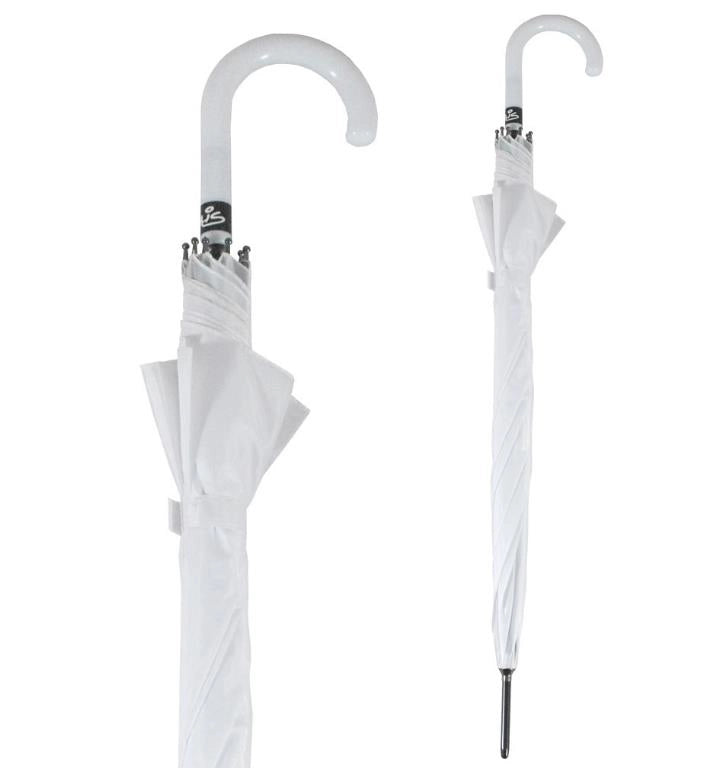 Ombrello da Pioggia Automatico Golf Bianco Sposa Alice Gatti