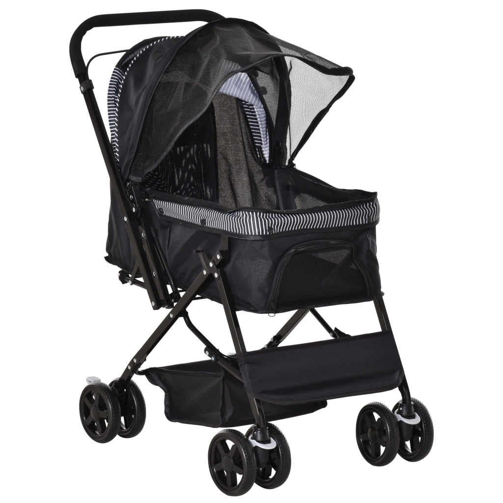 Carrello per cani pieghevole 4 ruote ¨C Minimal ¨C 76,5x52x95 cm