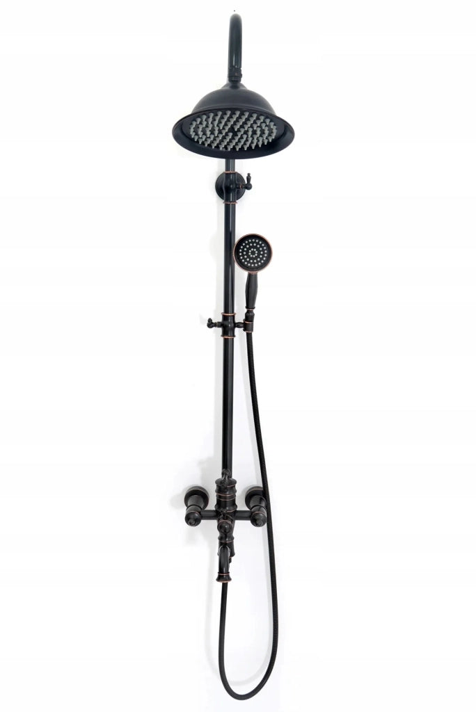 Set Doccia Con Beccuccio Rea Vintage Black