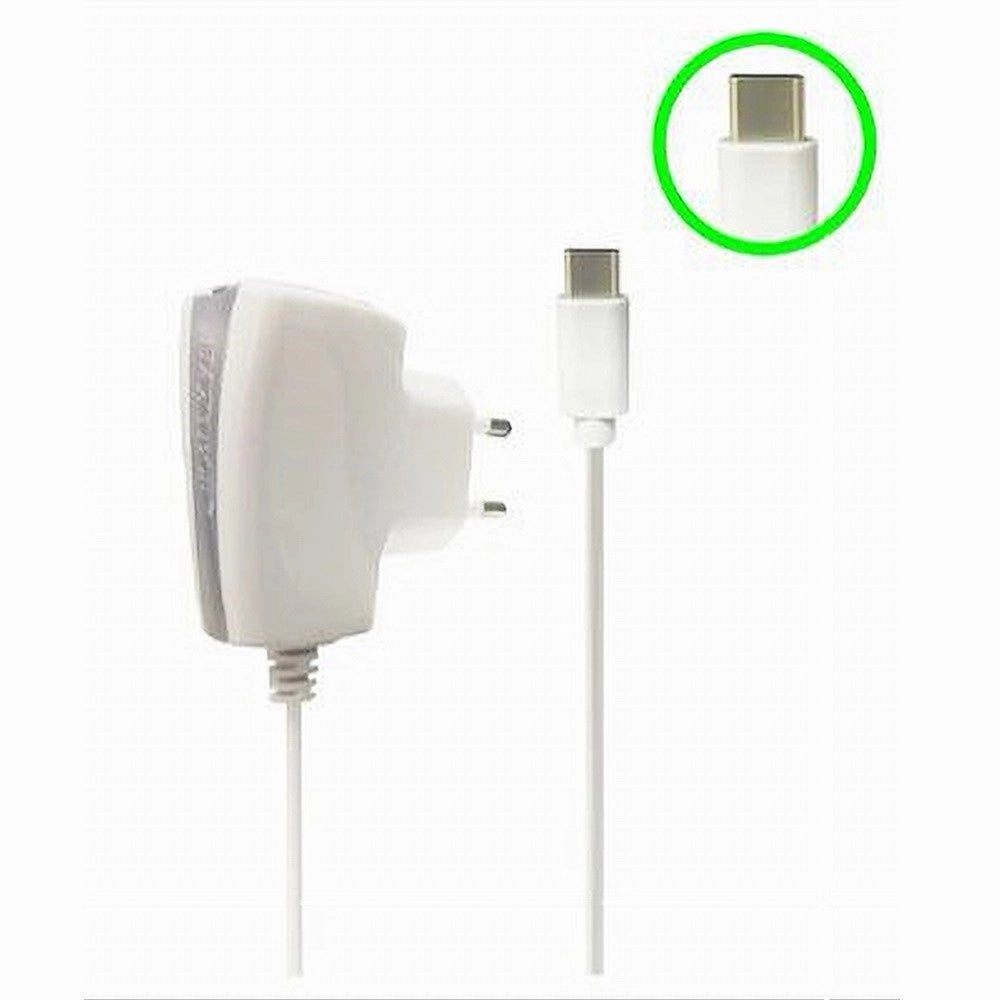 Trade Shop - Caricabatterie Charger Ultra Type-c Per Smartphone 5v-2000ma 10w Maxtech Ca-s023 -