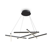 Lampada a sospensione Maytoni Line MOD016PL-L75B nera LED