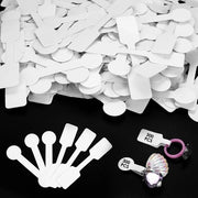Etichette autoadesive 600 pezzi - Etichette per prezzi self-adesive - Etichette per prezzi bianche - Etichette per prezzi per gioielli - 5 x 1,5 cm - Superfici liscie e vuote