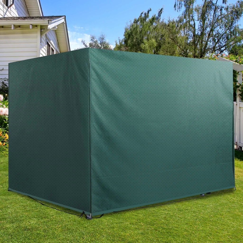 Funda per Altalena da Giardino ¨C zephmum ¨C Verde 215x155x150 cm