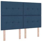 Testiera | Testata LED con strisce LED con Testiera | Testata Blu 160 cm Tessuto