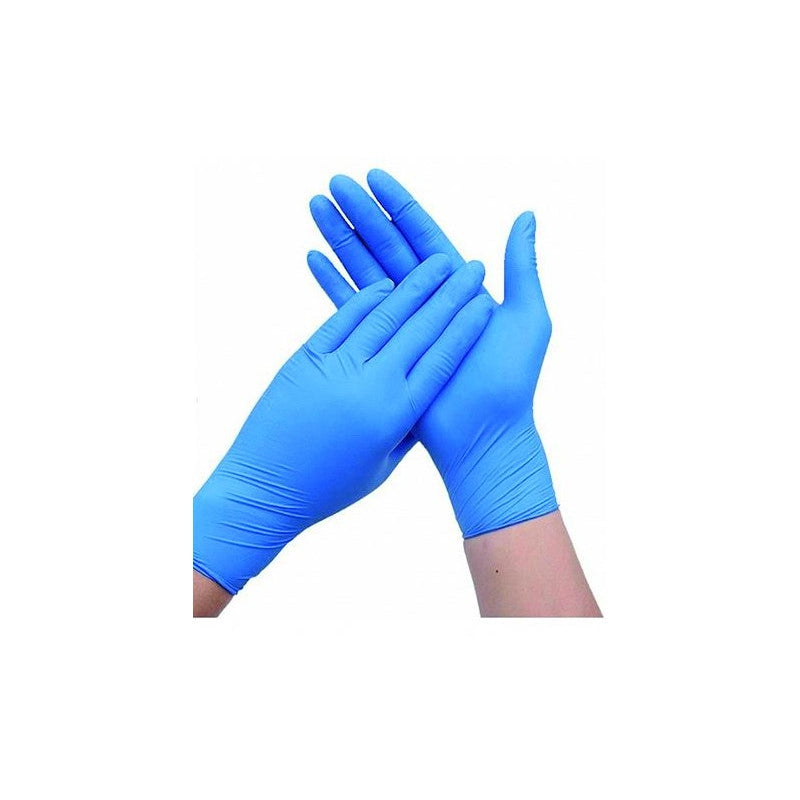 Guanti Vigor vitrile blu, monouso 100 pezzi, mis. xl
