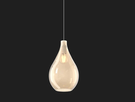 SOSP. BIANCO 8 LUCI TONDA VETRI (5 PICCOLI (3XAM+2XTR)+3 MEDI (2XAM+1XTR)) 1193BI-S8 TMIX-TA