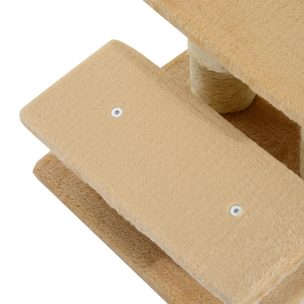 Scala per Cani e Gatti Pieghevole 3 Gradini ¨C Minimal ¨C Creme 34 cm