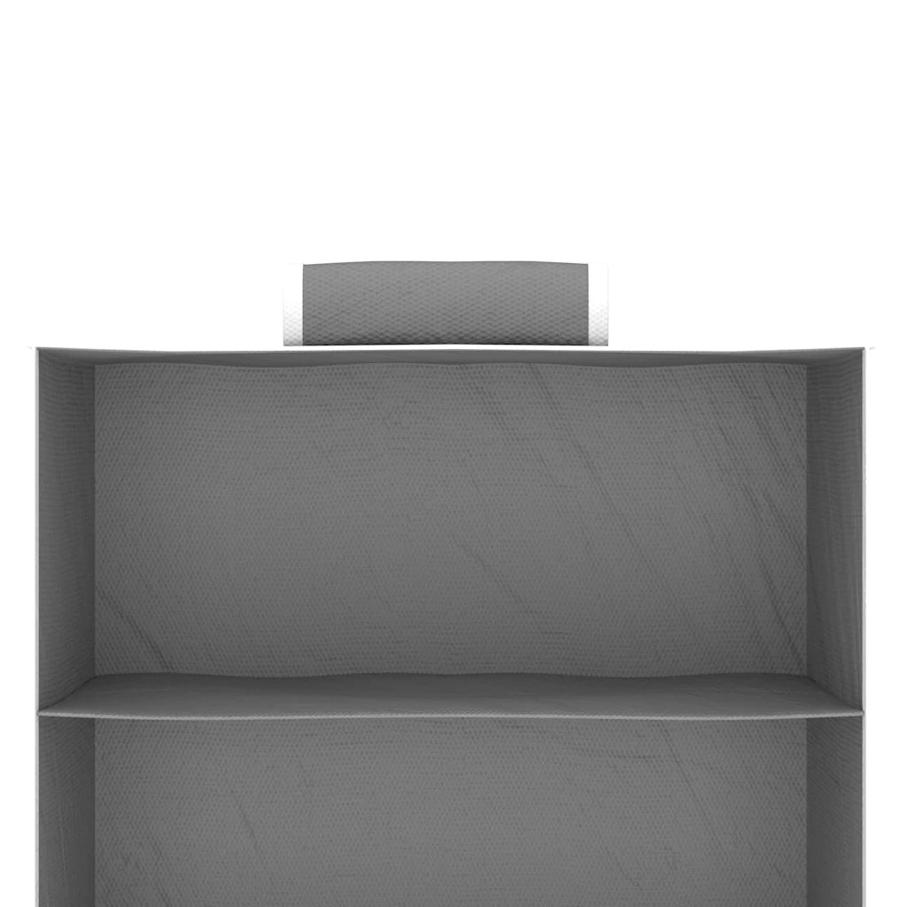 Organizer per Armadio da Appendere 2 pz con 6 Ripiani Tessuto cod mxl 77841
