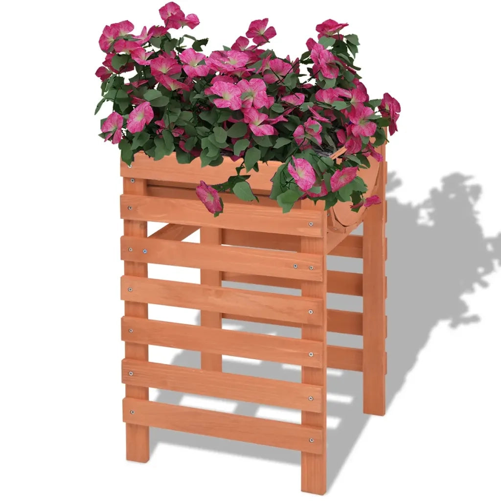 Fioriera | Cassetta per fiori | Vaso 38x36x60 cm in Legno