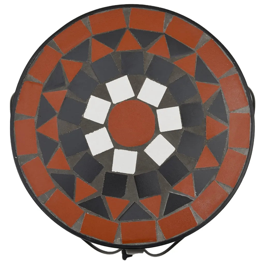 Supporti per Piante 3 pz Terracotta e Bianco in Ceramica 4003396