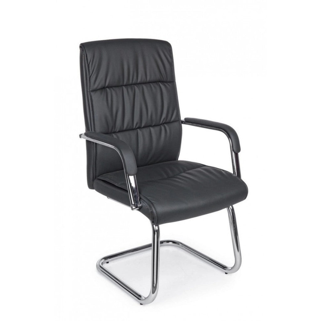 Poltrona uff. c-br sidney grigio sc