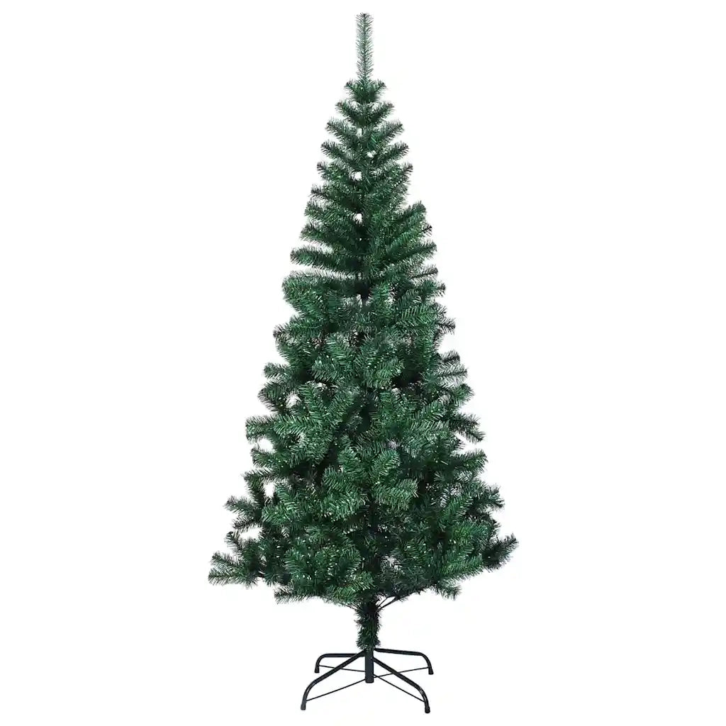 Albero di Natale artificiale con luci integrate Verde 120 cm 3396742