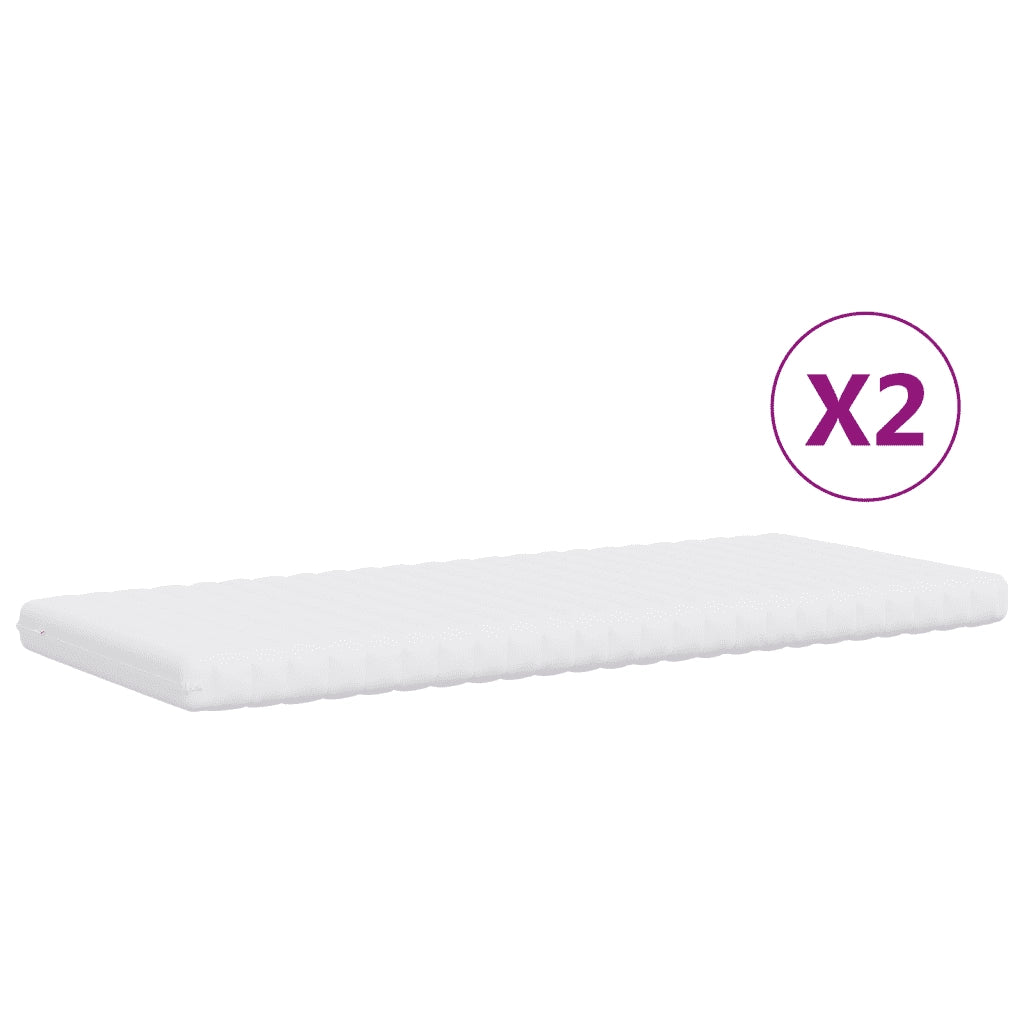 Divano Letto Estraibile con Materassi Nero 80x200 cm Tessuto 3197441