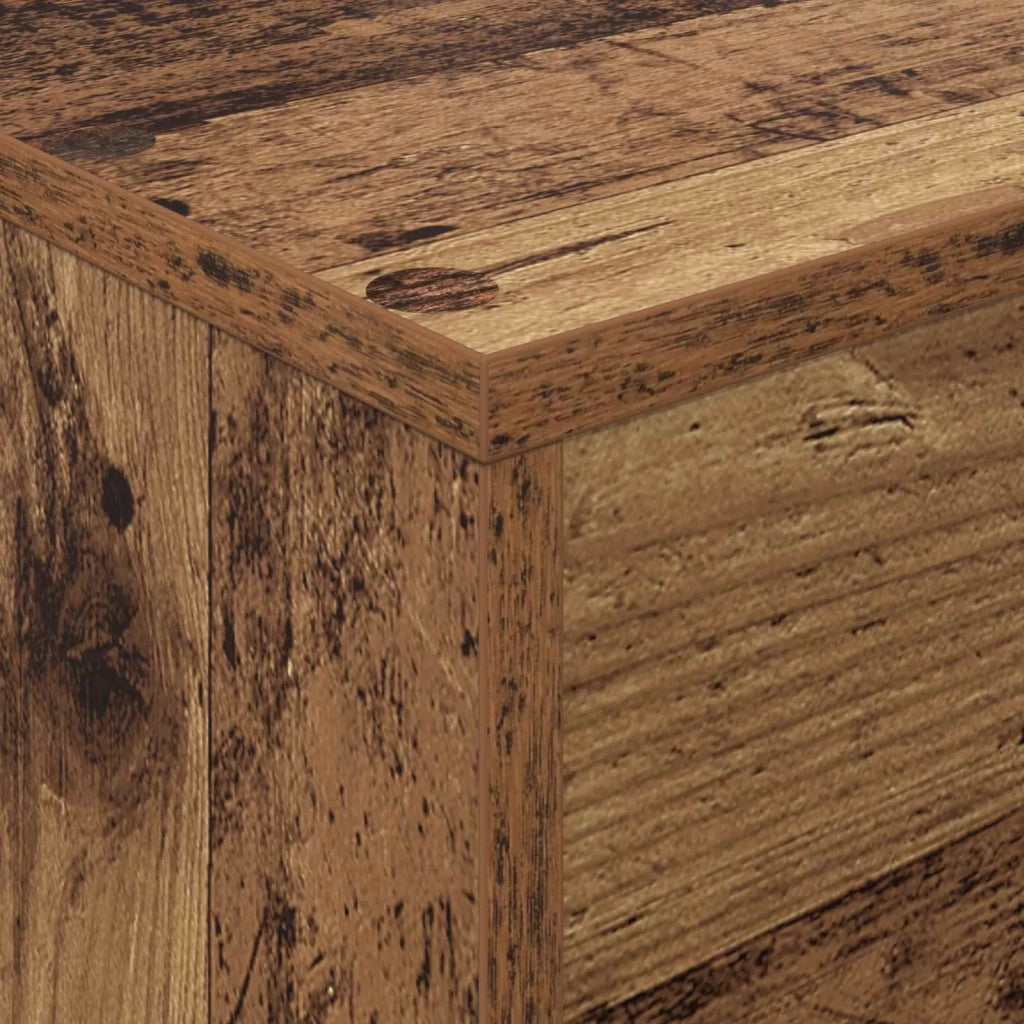 Scaffale per riviste Legno vecchio 70 x 41 x 126 cm 899533