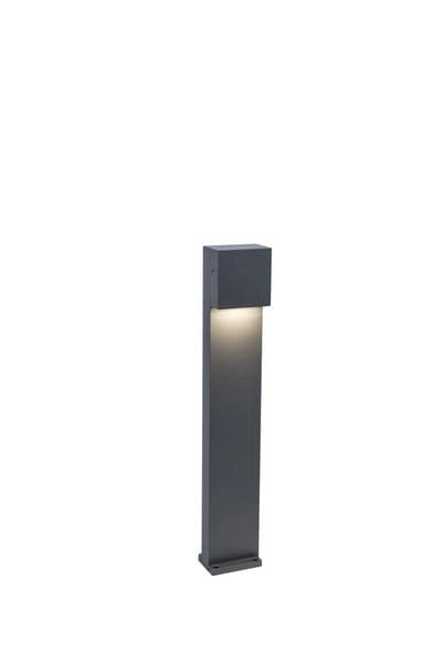 Paletto LED esterno Lutec Gemini XF antracite 9,2W