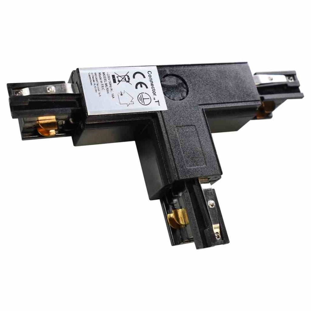 Milagro ML7096 connettore per binario illuminazione nero
