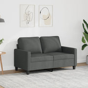 Divano a 2 Posti-Sofa 2 Posti Grigio Scuro 120 cm in Tessuto 445652