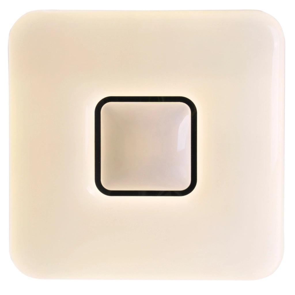 Plafoniera LED Polux Lyra 44x44 72W dimmer telecomando