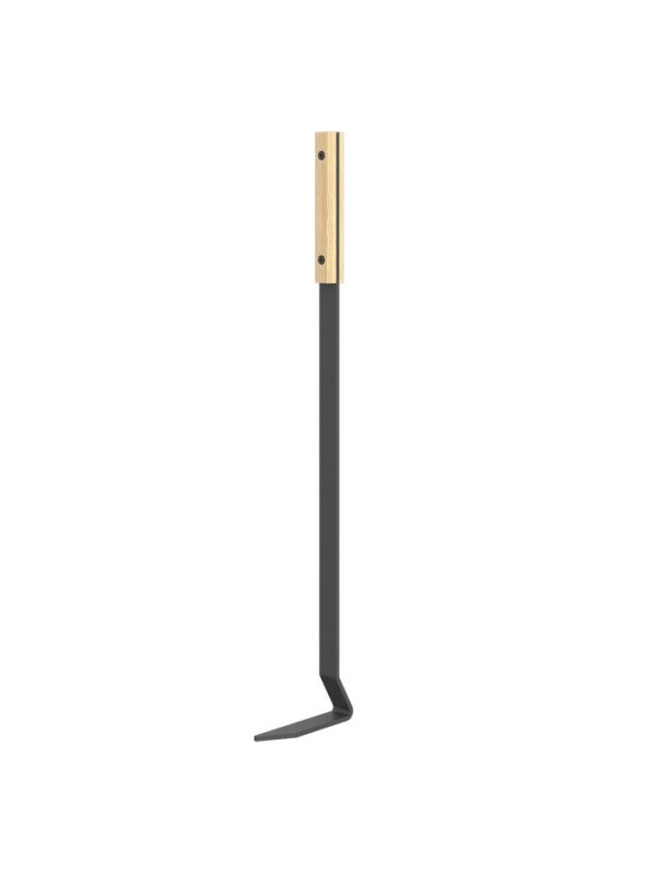 Set attrezzi per camino 3 pezzi in acciaio e legno - Set 5 SL