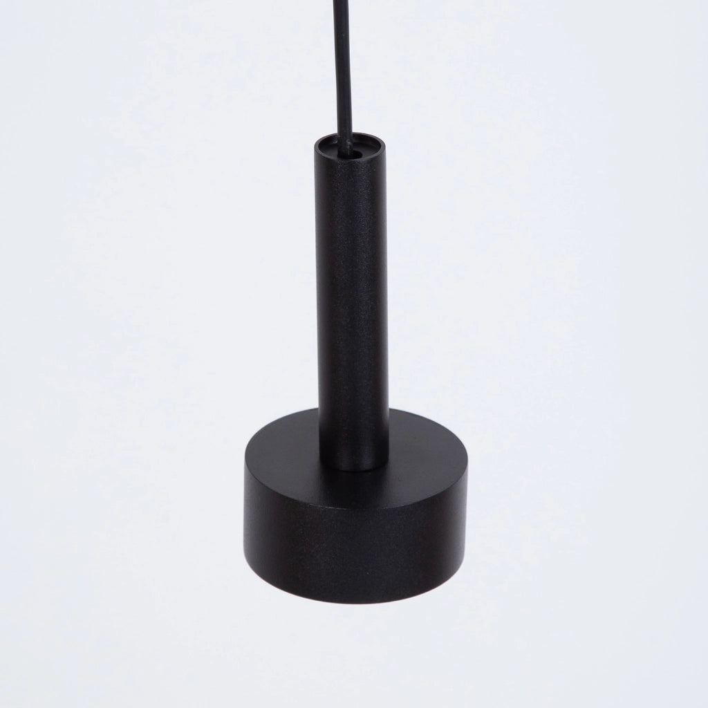 Lampada a sospensione STAMP nera spot orientabile Sigma