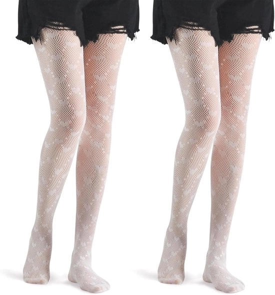 Pantaloni a visiera per donna con modello di cuore e simboli di amore, set da 2 pezzi