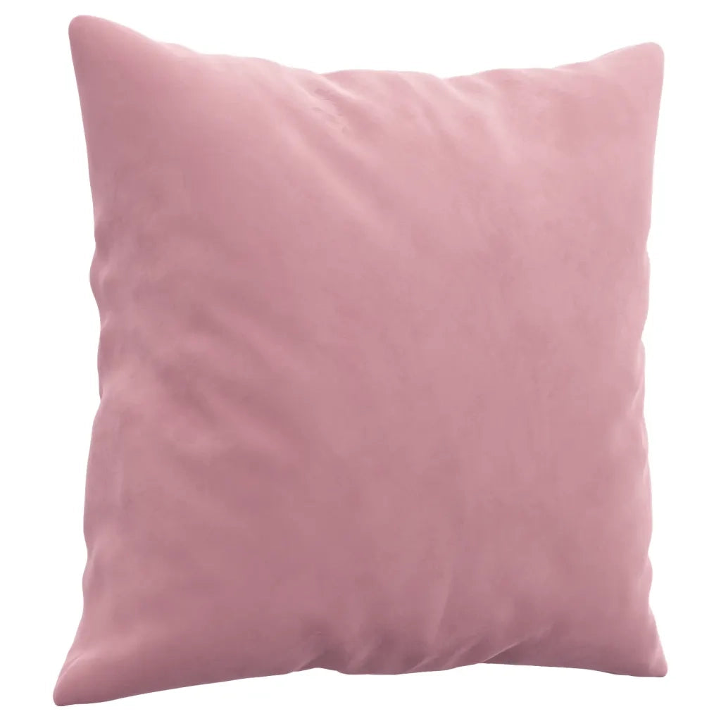 Divano a 3 Posti con Cuscini Rosa 180 cm in Velluto 3200958