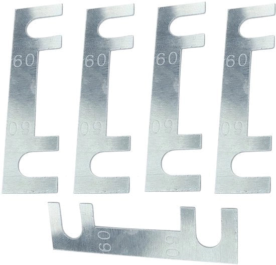 Set di 5 Interruttori di Sicurezza 60A a Contatto - Interruttori di Sicurezza per Alte Correnti - Set di 5 - Formato Compattato - Sicurezza affidabile - Adatto per Elettronica