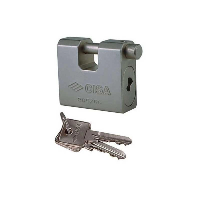 Lucchetto Corazzato mm 84 Serrande Kc 28550 Cisa