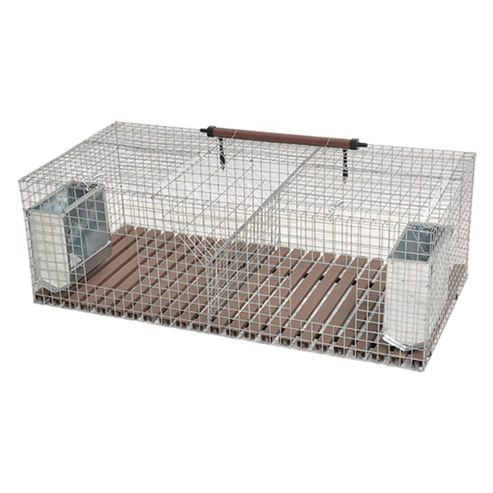 GABBIA CONIGLI FATTRICI 2 fori - cm 100 x 50 x H 34  - MG GABBIE