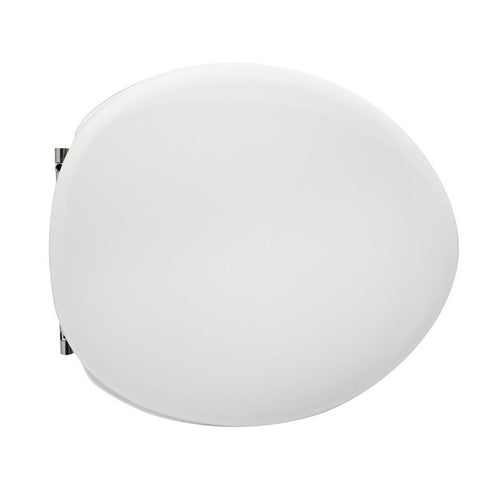 SEDILE WC PER AZZURRA VASO FULL 54 FORMA 2- Bianco - Cerniere C espansione- CW- pezzi 1